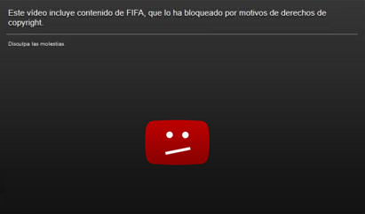 imagen video derechos de autor youtube