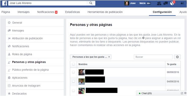 Como ver los seguidores de mi página de Facebook