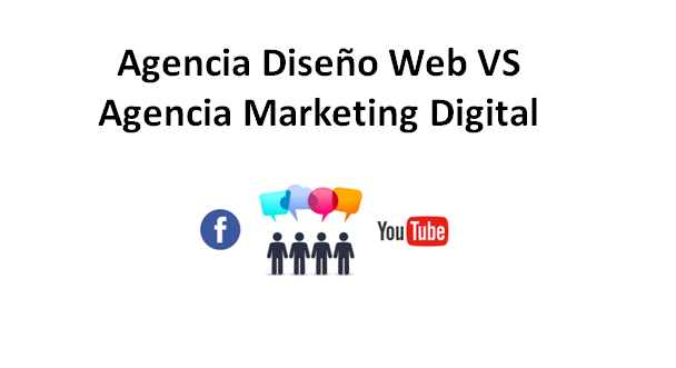 Diferencias entre una agencia de diseño web y una agencia de marketing digital