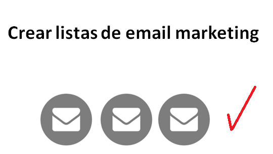 Aspectos a tomar en cuenta al crear listas de email marketing
