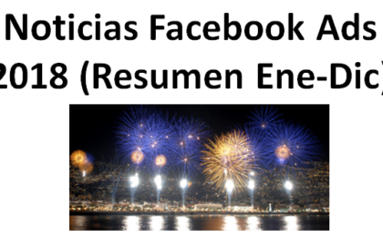 Facebook ads resumen 2018