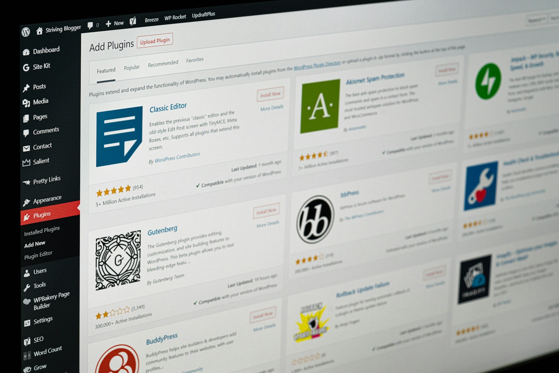 Consejos para elegir plugins en WordPress